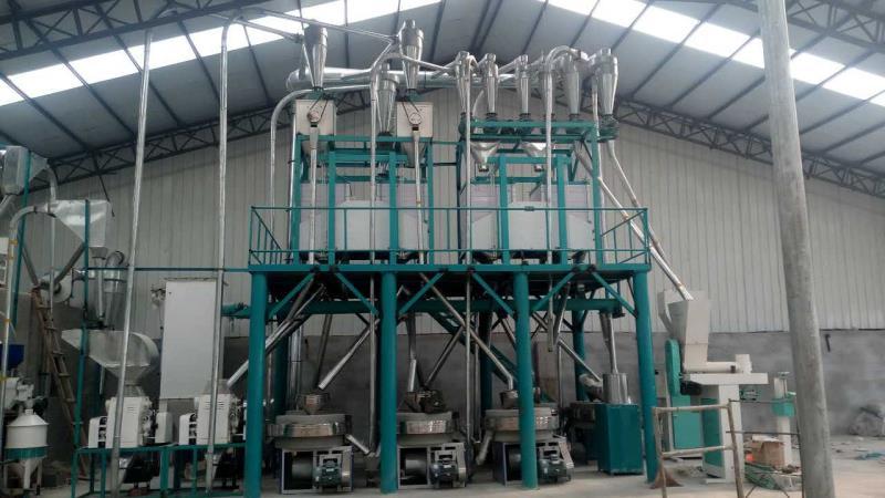 產(chǎn)品名稱(chēng)：20噸--50噸石磨面粉機
產(chǎn)品型號：
產(chǎn)品規格：